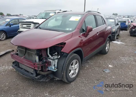 2017 Chevrolet Trax Lt z USA, uszkodzony, nr VIN 3GNCJPSB1HL276436